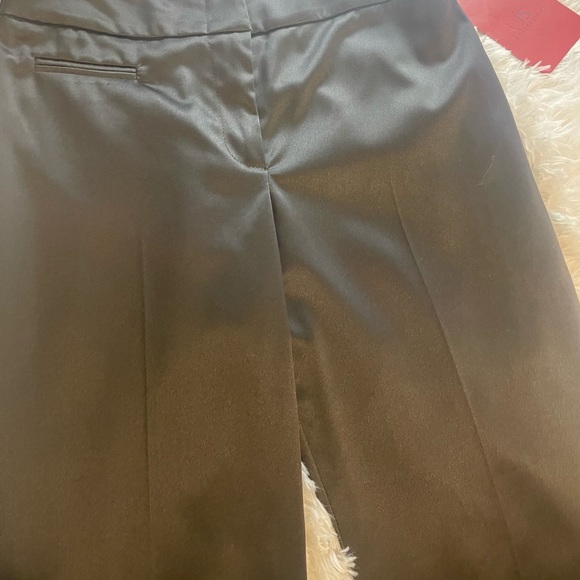 JS Collection Black satin pants size 6 NWT - Picture 10 of 12